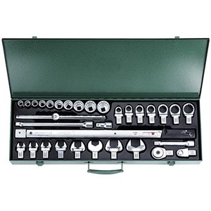 Stahlwille Torque Wrench Hire kit in a green box. Full set of torque wrench kits for hire.