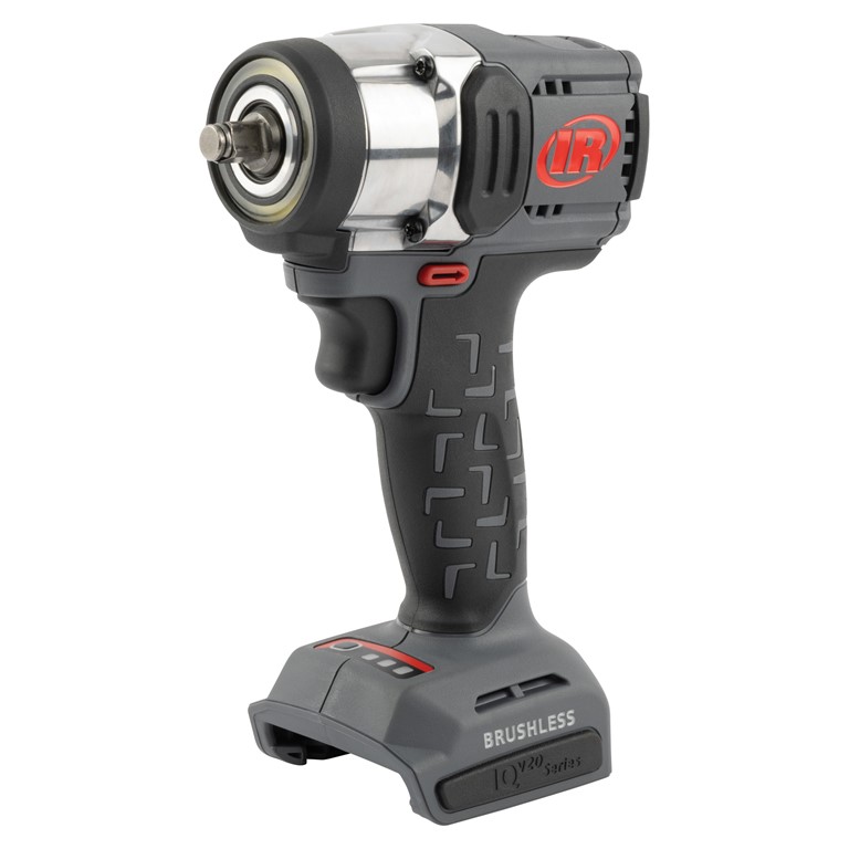Product image of the Ingersoll Rand Impact Wrench W3131 - tool body without battery in black on a white background